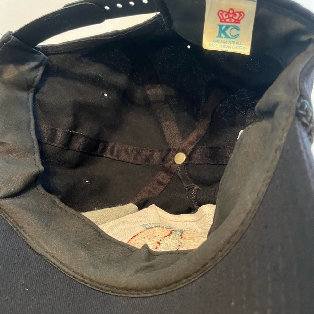 Vintage Always Coca Cola Hat Black Rope Cap By KC - Picture 2 of 3